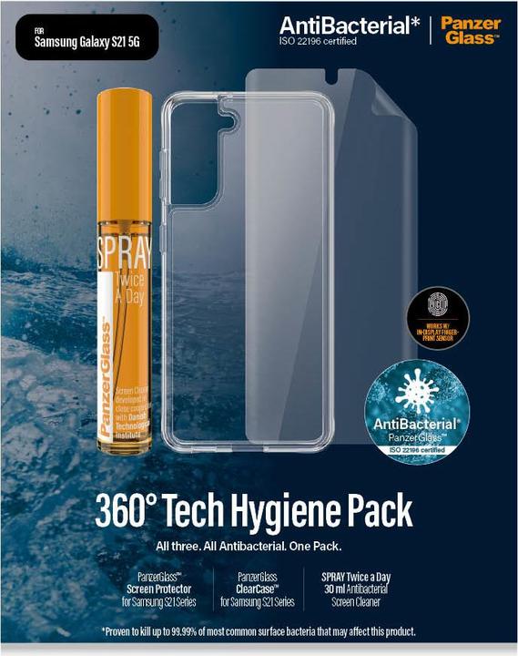 Actual product image PanzerGlass 360° Protection Case Friendly (1 Piece, Samsung Galaxy S21 5G)