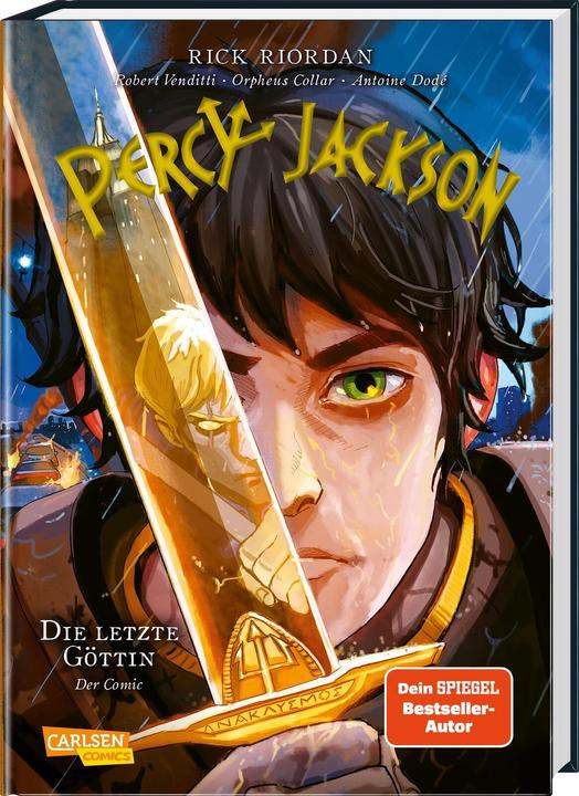 Image du produit Percy Jackson (Comic) 5: Die letzte Göttin (Allemand, Rick Riordan., Robert Venditti, 2021)