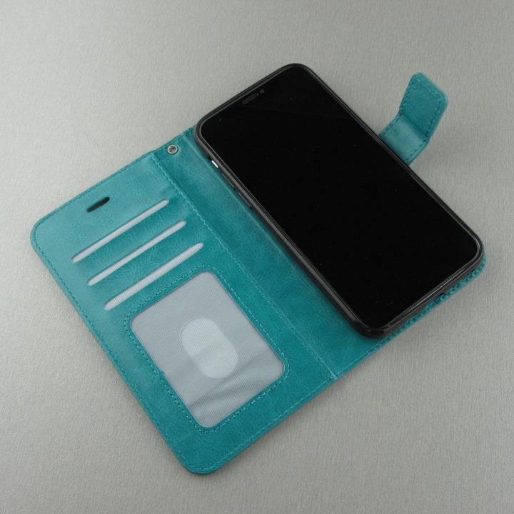 Actual product image PhoneLook Cover Premium Flip Turquoise (Apple iPhone 15 Pro Max)