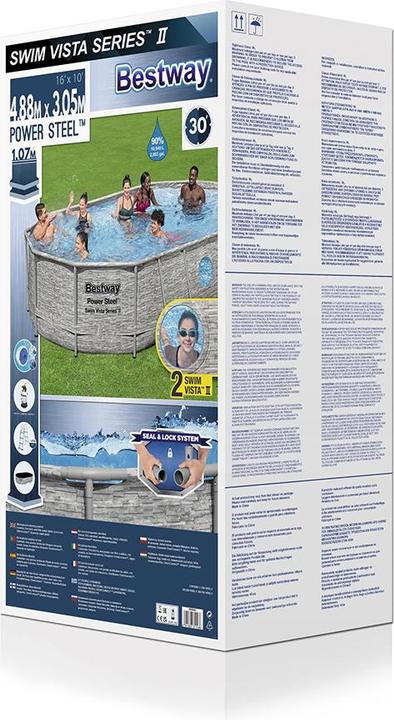 Produktbild Bestway Power Steel Swim Vista Series (488 x 305 x 107 cm)