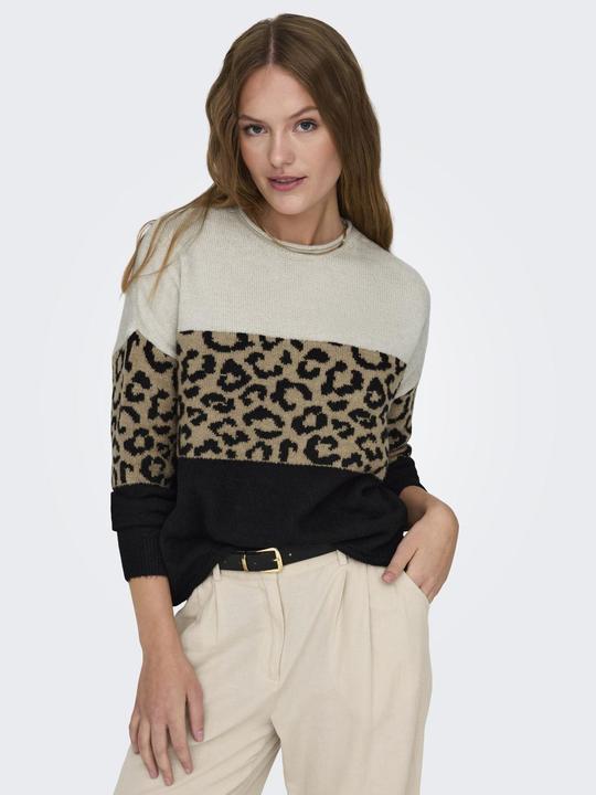 Actual product image Only Patterned knitted jumper (S)