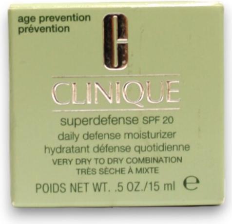 Actual product image Clinique Superdefense SPF 20 Daily Defense 15ml