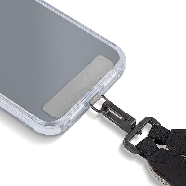 Uniq Vista uniwersalna smycz do telefonu 2w1 zielony/dark khaki