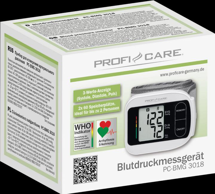 Immagine prodotto Profi-Care PC-BMG 3018 (Misuratore di pressione sanguigna da polso)
