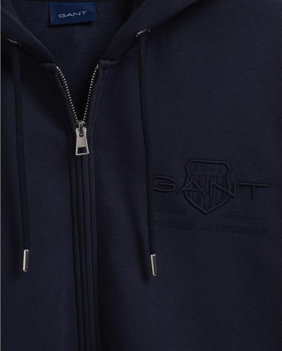 Produktbild GANT Regular Tonal Shield Full Zip Hoodie (L)