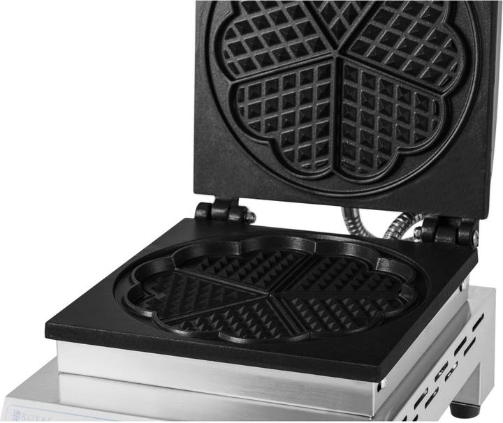 Actual product image Royal Catering Heart Waffle Maker - Belgian waffles - 1,500 W