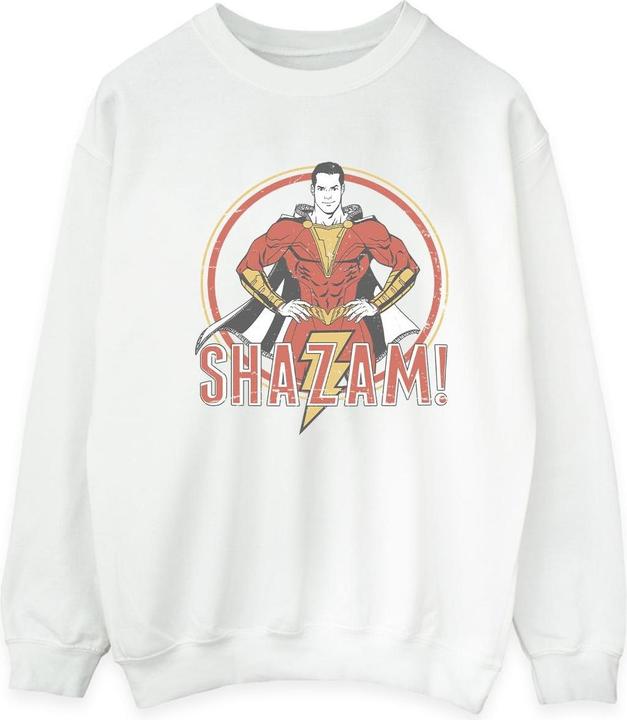 Produktbild Shazam Retro Circle Distressed Sweatshirt (L)