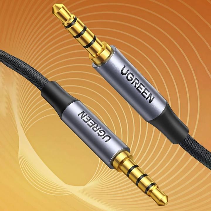 Produktbild Ugreen AV183 cable 10648 mini jack 3.5mm / mini jack 3.5mm 1m - gray (1 m)