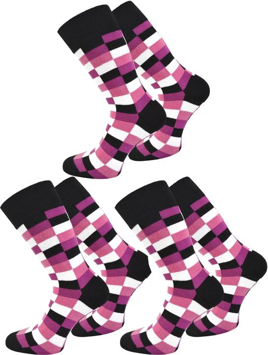 Actual product image Normani 6 pairs of leisure socks Square (pack of 6, 39 - 42)