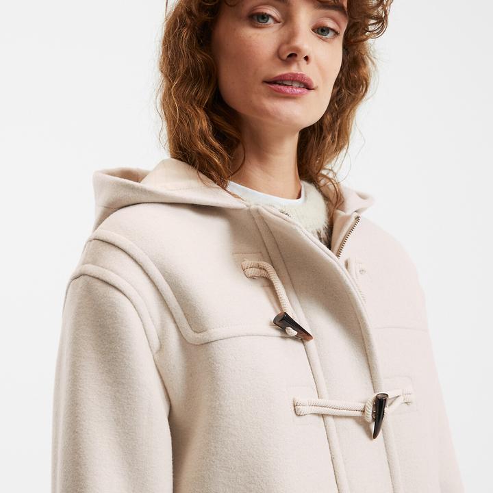 Immagine prodotto La Redoute Collections Halblanger Dufflecoat mit Kapuze (M)