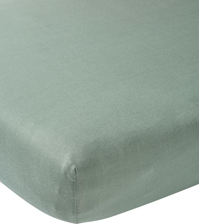 Meyco Spannbettlaken Basic Jersey Laufgittermatratze (75 x 95 cm)
