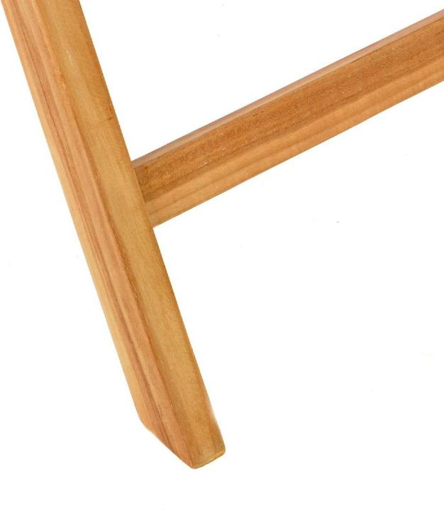 Actual product image VCM Hochlehner Klappstuhl Gartenstuhl verstellbar Teakholz behandelt