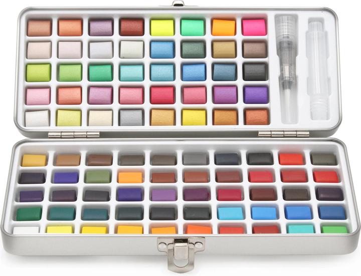 Actual product image Paintersisters Watercolour box 90s (Multicoloured)