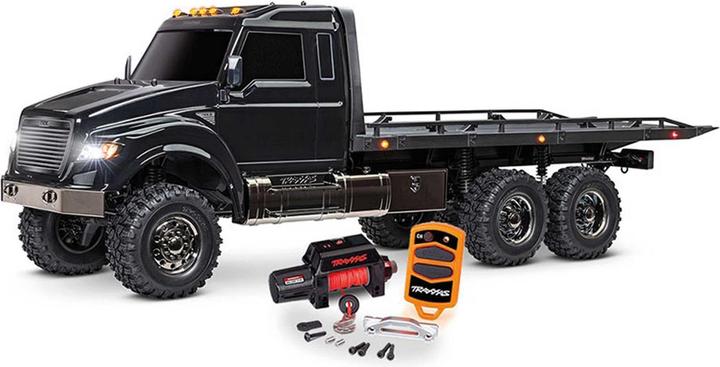 Actual product image Traxxas TRX-6 ULT. RC HAULER 6X6 SCHWARZ 1/10 TRUCK RTR BRUSHED + WINDE / LED-LICHT (RTR Ready-to-Run)