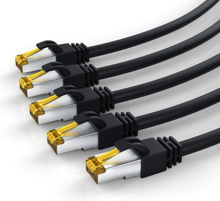 Immagine prodotto Primewire Cavo di rete CAT.7 - cavo Ethernet Gigabit Lan RJ45 - 10 Gbit/s - cavo patch - comp. CAT.6 CAT.8 (S/FTP, CAT7, 0.50 m)