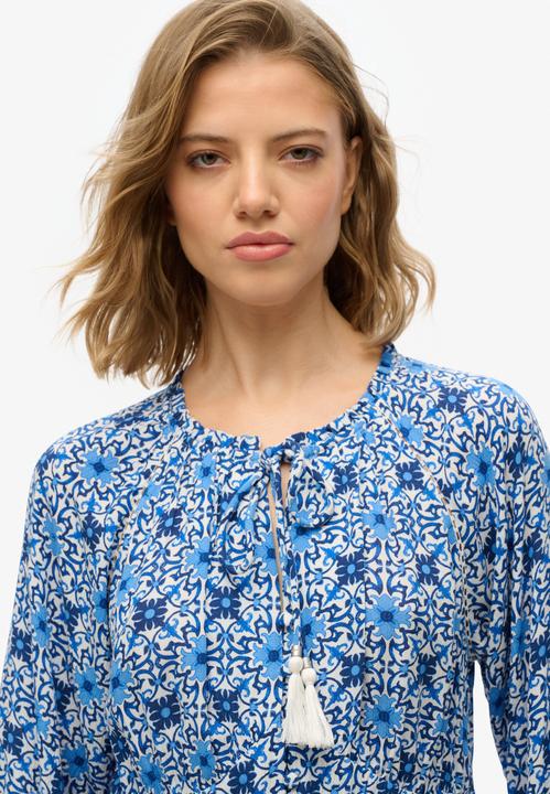 Produktbild Superdry Langärmeliges Midikleid mit Print (10)