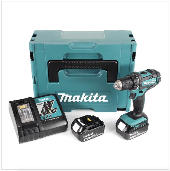 Image du produit Makita Perceuse-visseuse sans fil DDF482RMJ Set (Fonctionnement sur batterie)