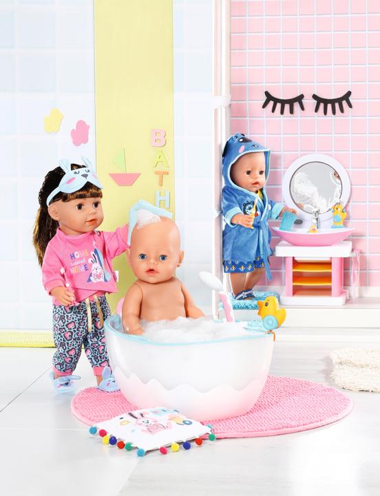Produktbild Zapf Creation BABY born Bath Deluxe Bademantel, 43cm
