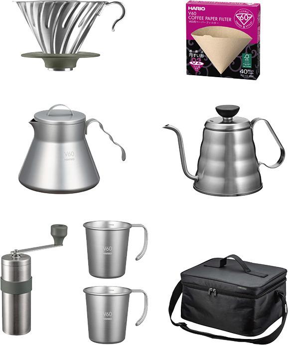Actual product image Hario Outdoor -kahvinvalmistussetti