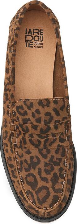 Actual product image La Redoute Collections Signature Ledermokassins mit Leopardenmuster (41)