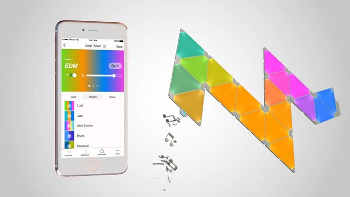 Produktbild Nanoleaf Aurora Rhythm (100 lm)
