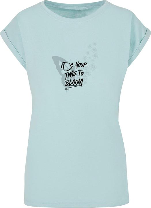 Actual product image Merchcode Ladies Its Your Time To Bloom Extended Shoulder Tee - 112545 (XL)