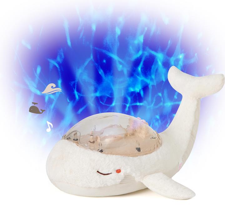 Cloud B Cloudbox Tranquil Whale - Nachtlicht Weiss (Wiederaufladbar)