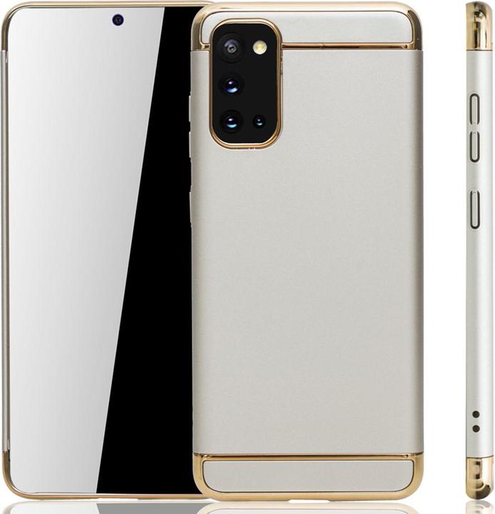Produktbild König Design Handyhülle für Samsung Galaxy S20 Cover Schutz Tasche Schutzhülle Bumper Gold (Samsung Galaxy S20+)