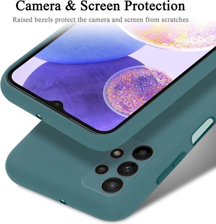 Actual product image Cadorabo TPU Liquid Silicone Case Cover for Samsung Galaxy A23 4G / 5G (Samsung Galaxy A23, Samsung Galaxy A23 5G)