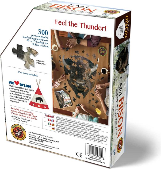 Produktbild Madd Capp I AM BISON 300 Puzzle (300 Teile)