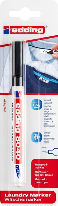 Image du produit Edding Marqueur pour le linge 8040 (Noir, 1 mm, 1 x)