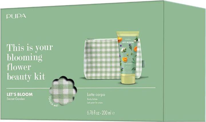 Produktbild Pupa Milano Body Lotion With A Bag Secret Garden Let's Bloom - 200 Ml (Körperlotion, 200 ml)