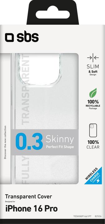 Actual product image SBS Skinny Cover (Apple iPhone 16 Pro)