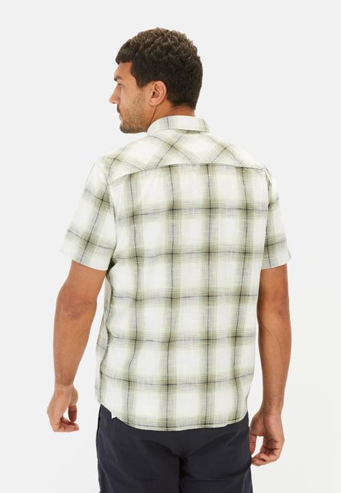 Immagine prodotto Camel Active Kariertes Kurzarmhemd aus reiner Baumwolle (XL)