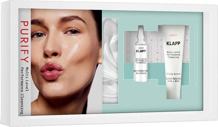 Actual product image Klapp Multi Level Performance Cleansing Triple Action Cleansing Discovery Set BHA (Cleaning cloths)