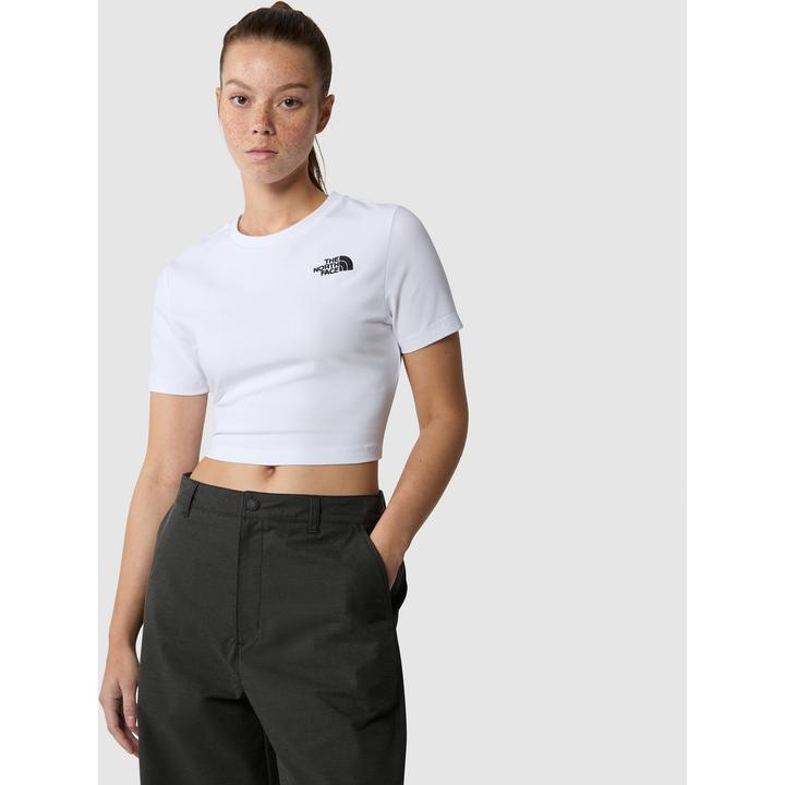 Actual product image North Face Women's Crop S/S Tee (L)