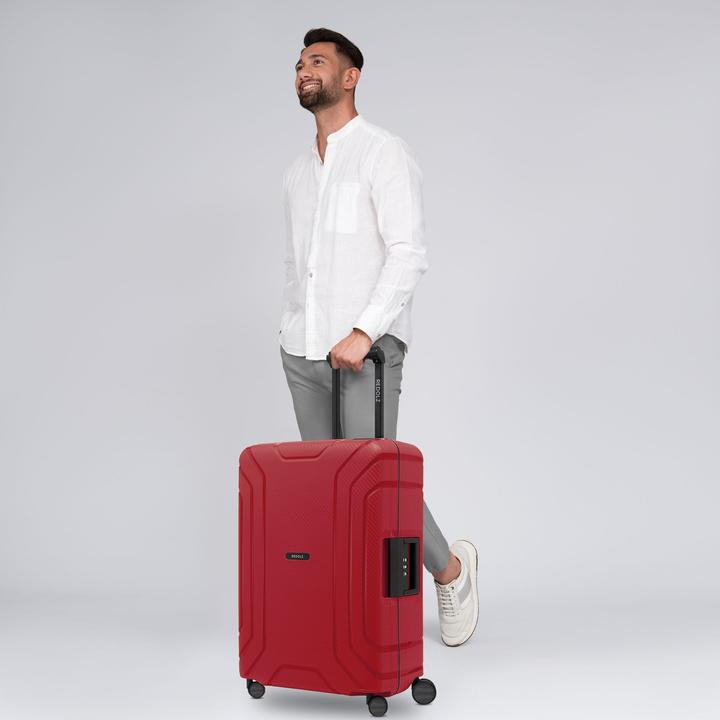 Produktbild Redolz Essentials 15 4-Rollen Trolley 65 cm mit Dreipunkt-Verschluss (70 l, M (50 - 90l))