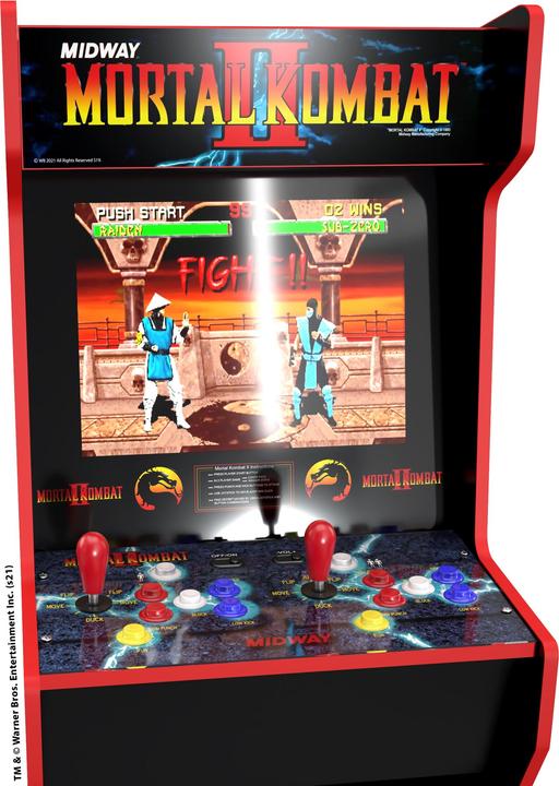 Actual product image Arcade1Up Midway Mortal Kombat Legacy Edition