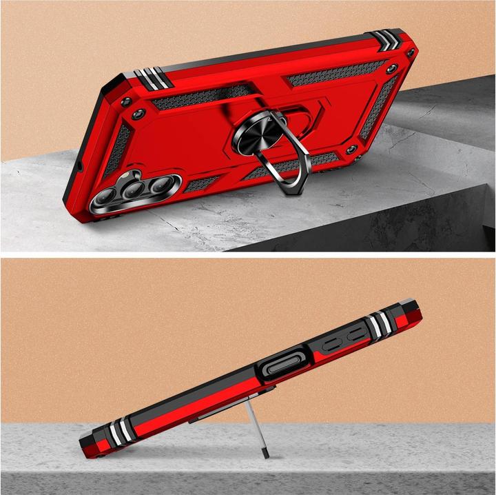Produktbild Avizar Stossfeste Handyhülle mit Ring Series (Samsung Galaxy A24)