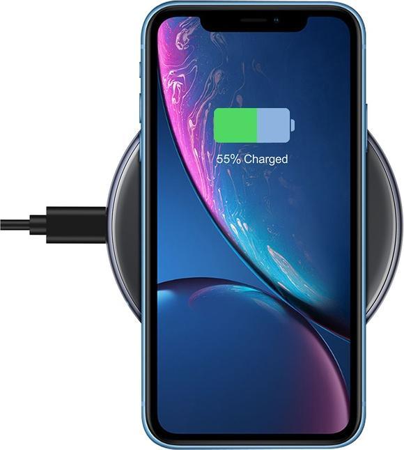Actual product image Crong charger Induction 3 A (CRG-PS15W-BLK) (15 W)