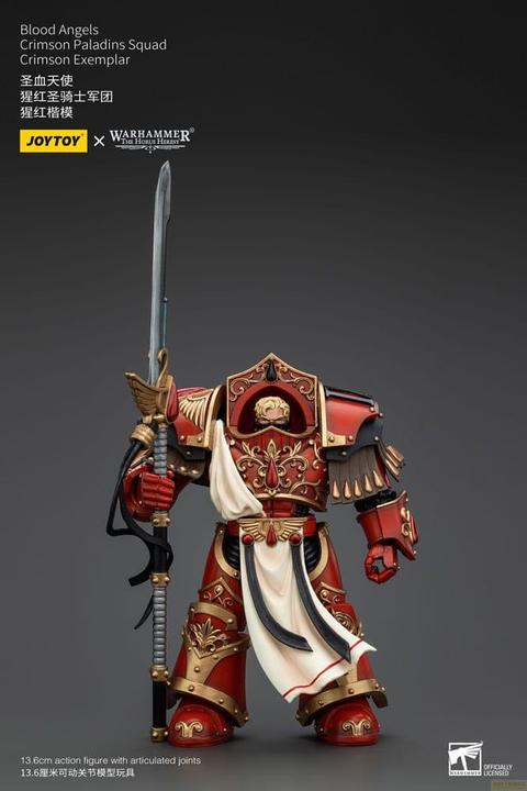 Image du produit Joy Toy Warhammer The Horus Heresy Figurine 1/18 Blood Angels Crimson Paladins Squad Crimson Exemplaire 14