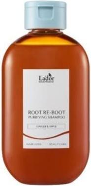 Actual product image La'dor Lador Root Re-Boot Purifying Shampoo with Ginger & Apple 300ml (300 ml, Liquid shampoo)