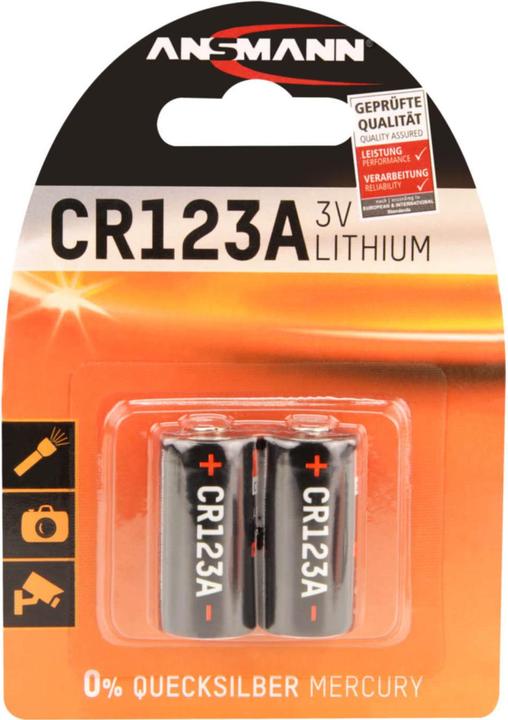 Productafbeelding Ansmann Lithiumbatterij CR13 (1 Pcs., RCR123A, 1500 mAh)