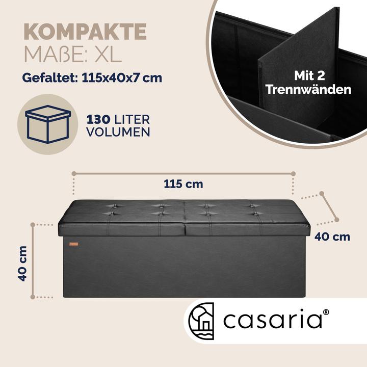 Actual product image Casaria Seat chest (115 cm)