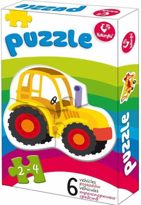 Produktbild ProMate Erstes Puzzle, Fahrzeuge (6 Teile)