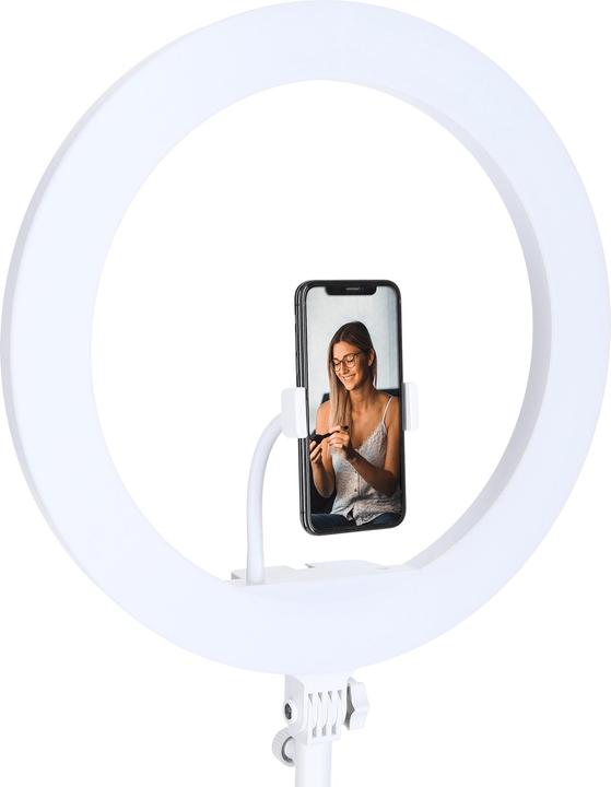 Actual product image Rollei LUMIS Slim RGB Ring Light White