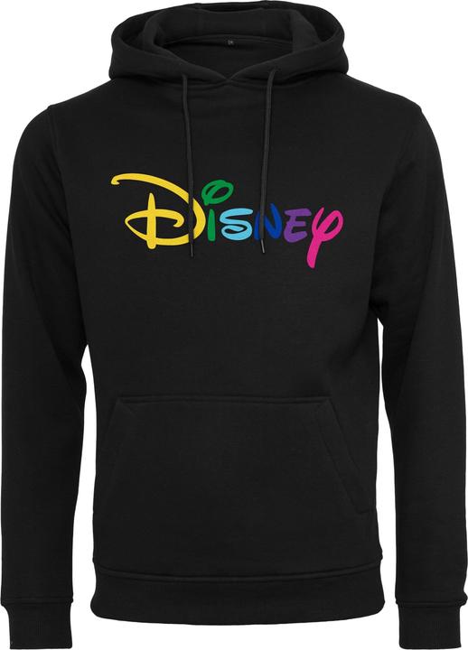 Immagine prodotto Mister Tee Felpa con cappuccio Disney Rainbow Logo EMB (XS)