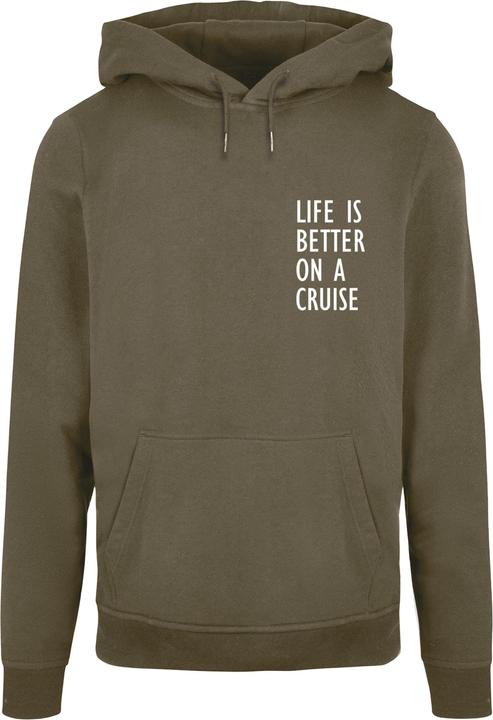 Immagine prodotto Merchcode Felpa con cappuccio Life Is Better Basic - 112851 (M)