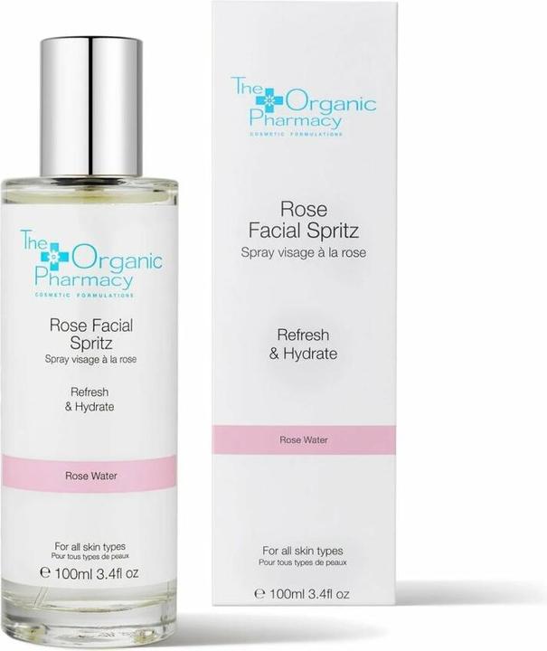 Image du produit The Organic Pharmacy Rose Facial Spritz Toner (100 ml)
