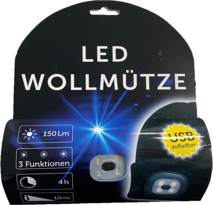 Actual product image Schönenberger Beanie LED (One size)
